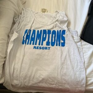 Champions resort tank top